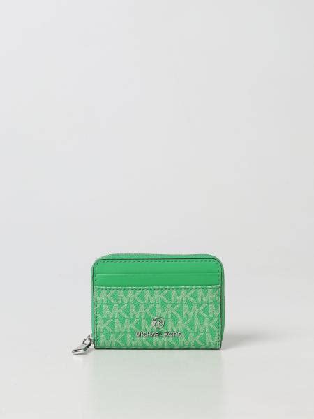 michael kors green wristlest|Michael Kors wallet with strap.